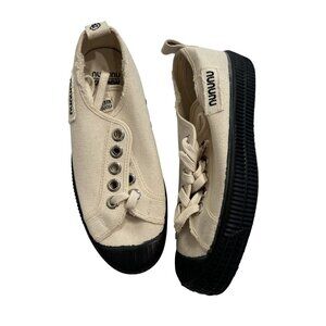 Nununu x Novesta Low Top Sneakers in Ivory